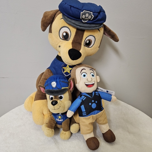 Plush Toy Set with Police Theme - Picture 3 of 14